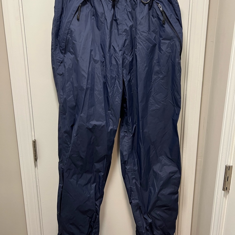 Quest Packable Hydroproof Blue  Ripstop Pants